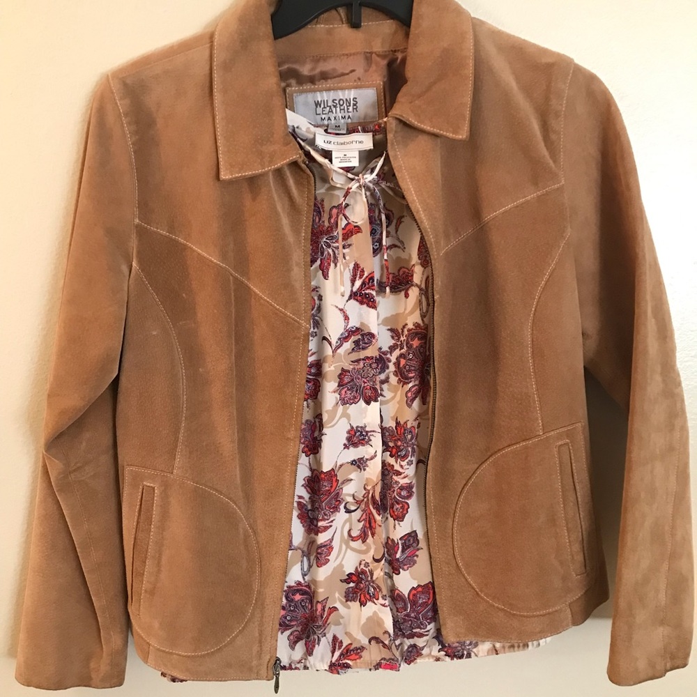 Wilson’s Leather Maxima jacket, Mustard color, size M, lightly worn